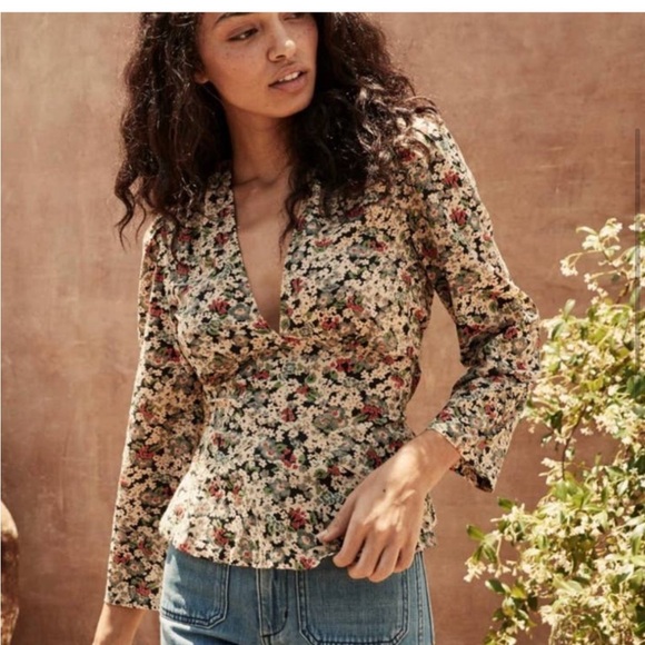 Doen solstice blouse in sissinghurst floral - size XS - excellent condition - Picture 3 of 5